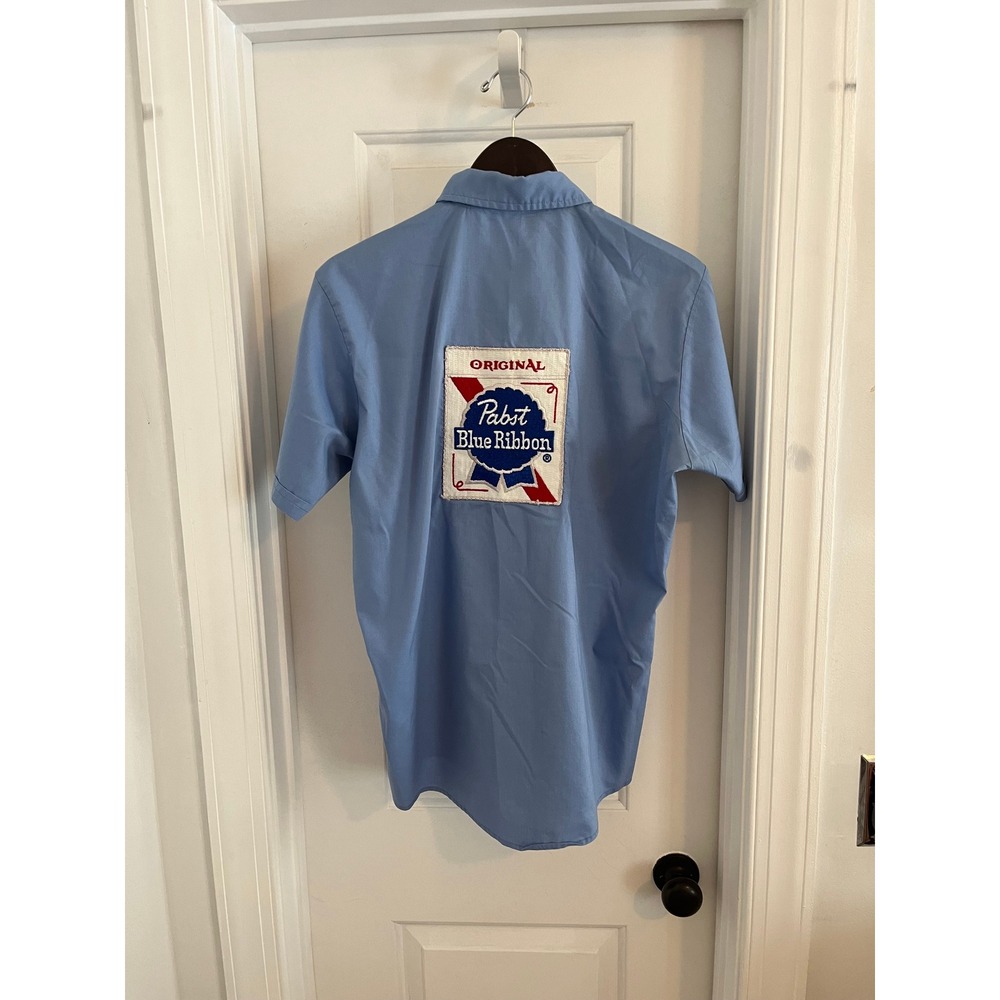 Vintage Pabst Blue Ribbon Work Shirt - Picture 3 of 8